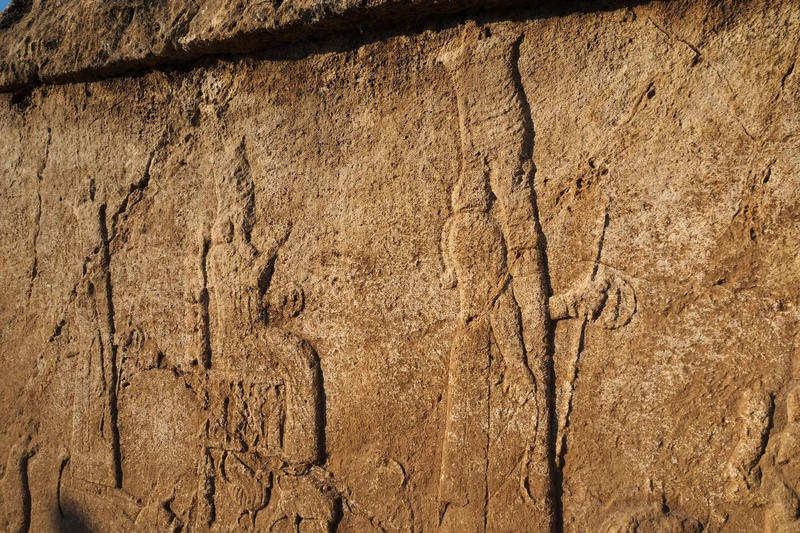 Figure 5 – A particular of one of the rock reliefs (Credits: photo A. Savioli, LoNAP).