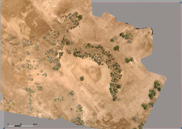 Figure 8: Kom ed-Dahab, Roman theatre captured by Kite. Marourad, G. From Space to Ground, Aerial Images and Geomagentic Survey at Kom ed-Dahab (Menzaleh Lake, Egyptian Eastern Delta, fig 3, p. 20). Figure 8: Kom ed-Dahab, Roman theatre captured by Kite. Marourad, G. From Space to Ground, Aerial Images and Geomagentic Survey at Kom ed-Dahab (Menzaleh Lake, Egyptian Eastern Delta, fig 3, p. 20).