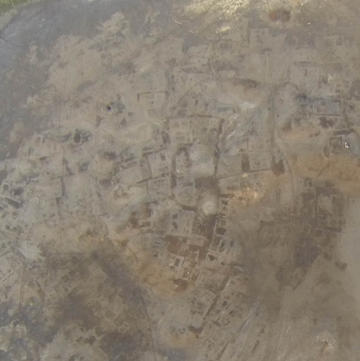 Fig. 9: Kom Wasit, remains of the ancient town (courtesy of Italian mission in Beheira) at 11am Fig. 9: Kom Wasit, remains of the ancient town (courtesy of Italian mission in Beheira) at 11am